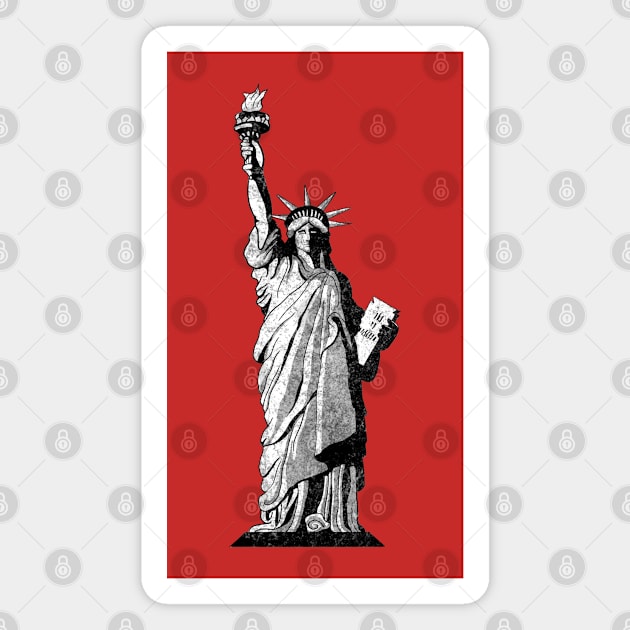 Statue Of Liberty Magnet by macdonaldcreativestudios